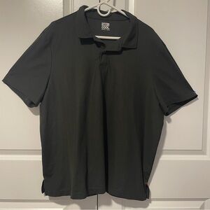 32 Degree COOL Men Polo Shirt Black XXL Moisture-Wicking Performance Golf Casual